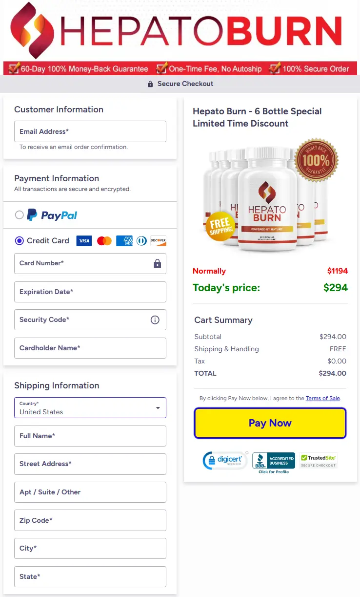 The Money Wave Checkout Page
